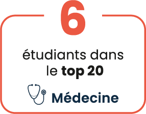 étudians dans le top 20 médecine