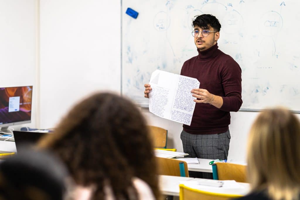 Cours magistral en prépa médecine à Paris