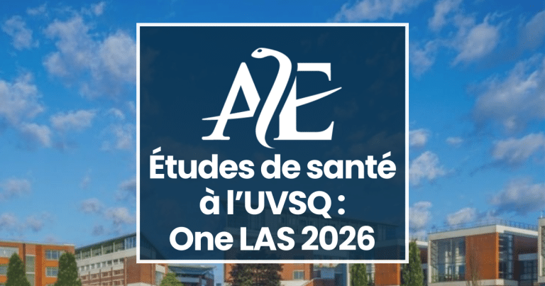Réforme des études de santé UVSQ : la One LAS, nouvelle voie unique